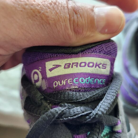 Brooks Running Shoes Womens 8 B Purple Pure Cadence 2 Athletic 1201341B554 - Picture 12 of 15
